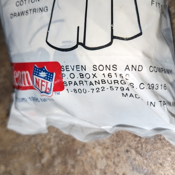 Miami Dolphins 1995 Hooded Rain Poncho NWTS NOS One size fits all - Picture 4 of 6